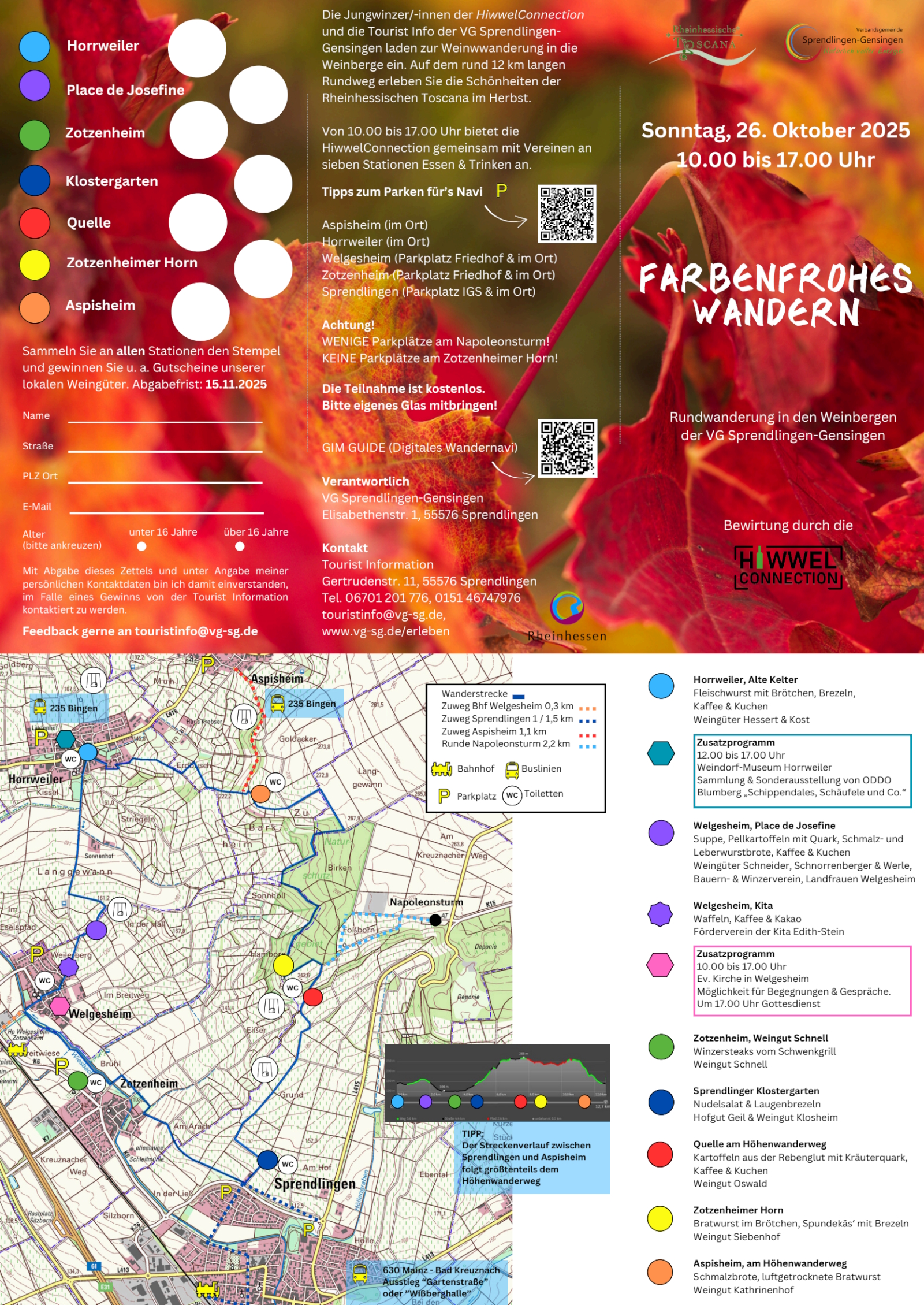 Farbenfrohes Wandern 2025 Farbenfrohes Wandern 2025