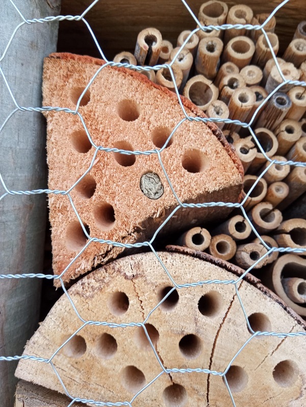 Unser Insektenhotel in Gau-Weinheim