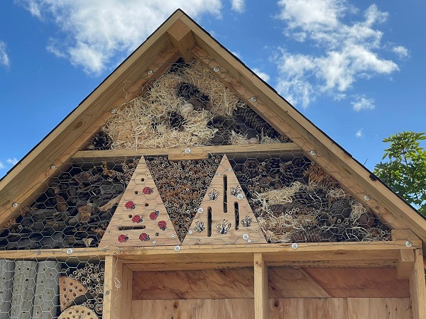 Unser Insektenhotel in Gau-Weinheim