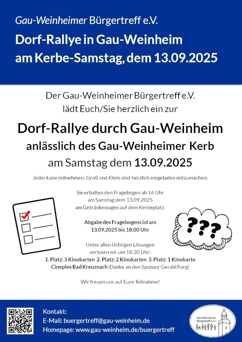 Dorf-Rallye 2025