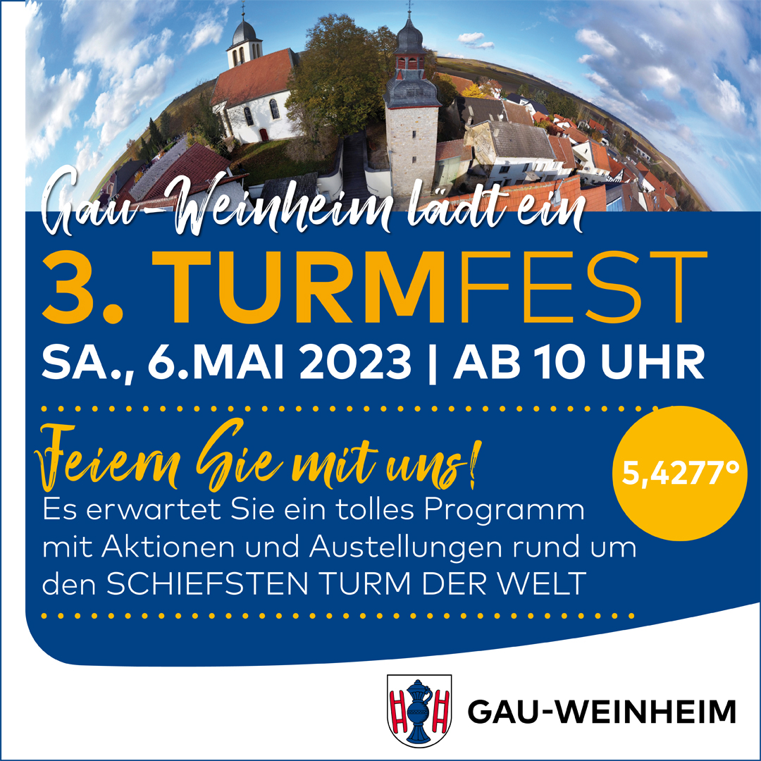 Das Turmfest - Am Schiefsten Turm der Welt Das Turmfest - Am Schiefsten Turm der Welt