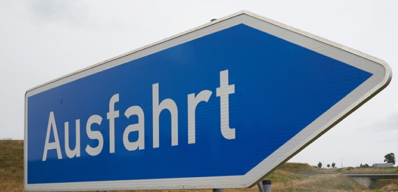 Ausfahrt